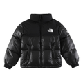 The North Face Nuptse Cropped Puffer Jacket – Black | 700-Fill Goose Down