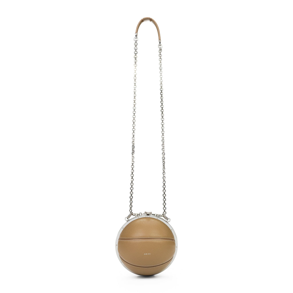 Beige Basketball Bag