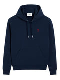 AMI Paris Ami de Coeur embroidered cotton hoodie
