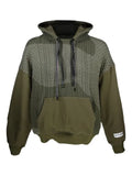Mostly Heard Rarely Seen cable-knit hoodie