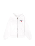 Sporty & Rich zipped hooded sweatshirt