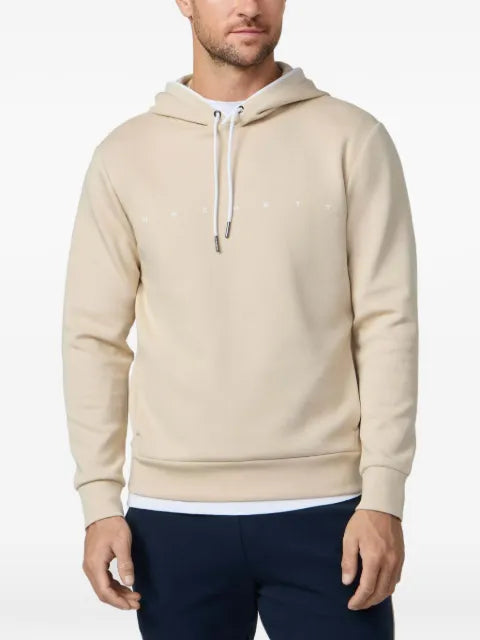 Hackett London logo-print drawstring hoodie