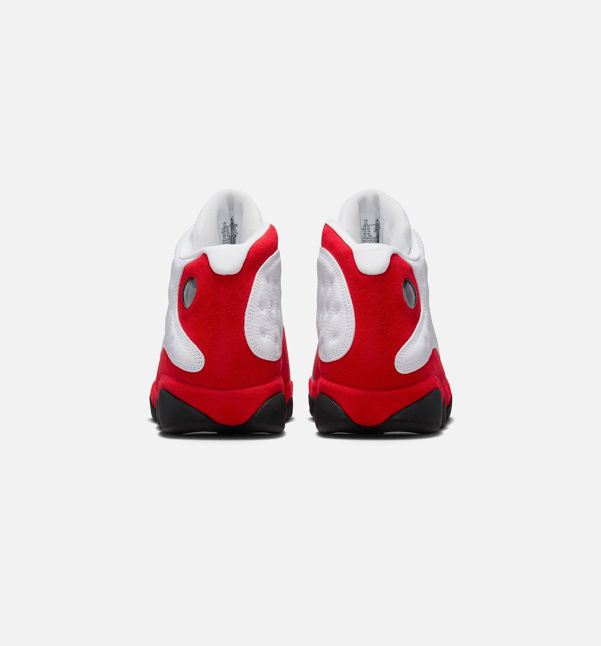Air Jordan 13 Retro White and University Red Men's – White/Black/True Red