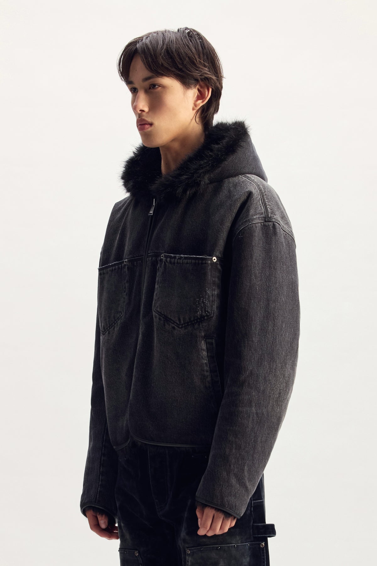 Reversible Hooded Jacket