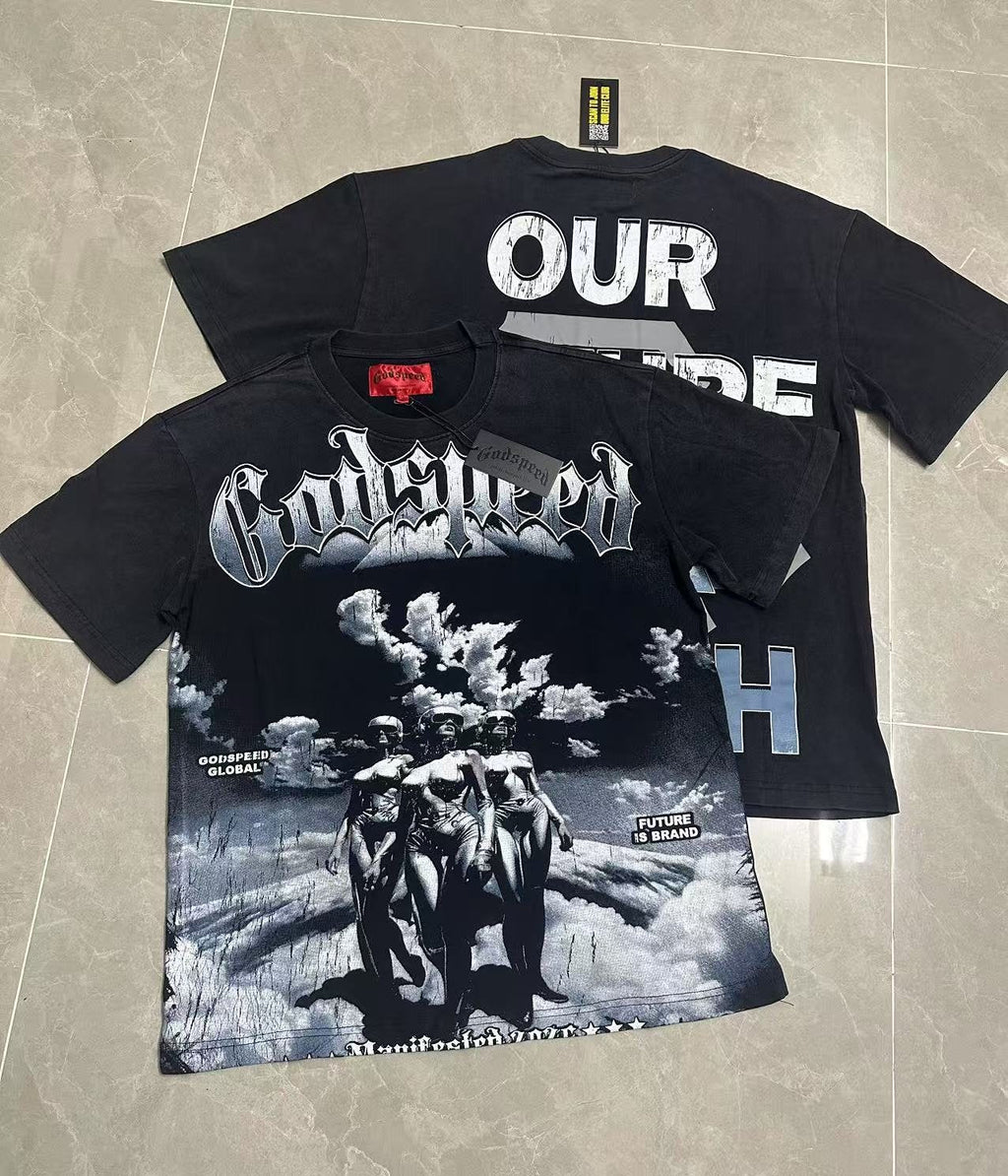 Godspeed Our Future Our Youth Graphic T-Shirt
