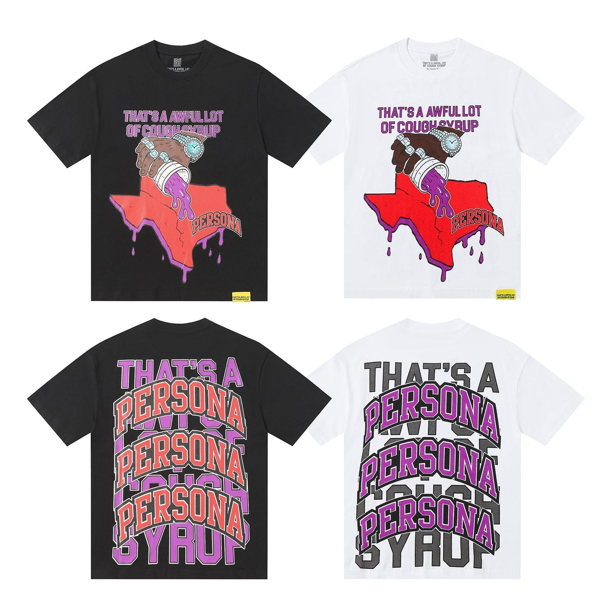 THAT'S A AWFUL LOT OF COUGH SYRUP Front & Back Graphic T-Shirt