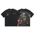 Godspeed Motorcycle Skull Graphic Short-Sleeve T-Shirt