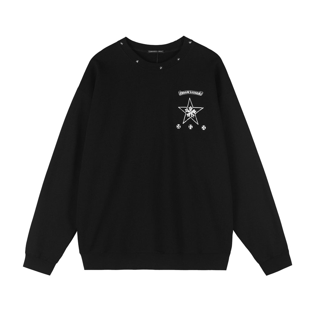 Chrome Hearts Gothic Motif Crewneck Sweatshirt