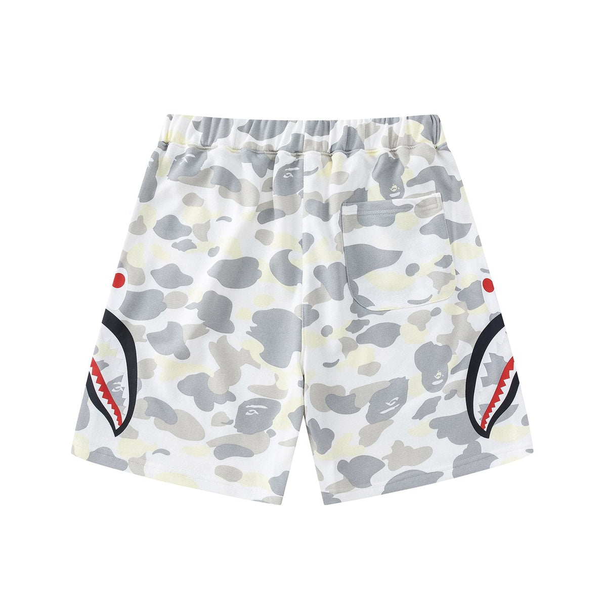 BAPE Shark Mouth Camouflage Shorts