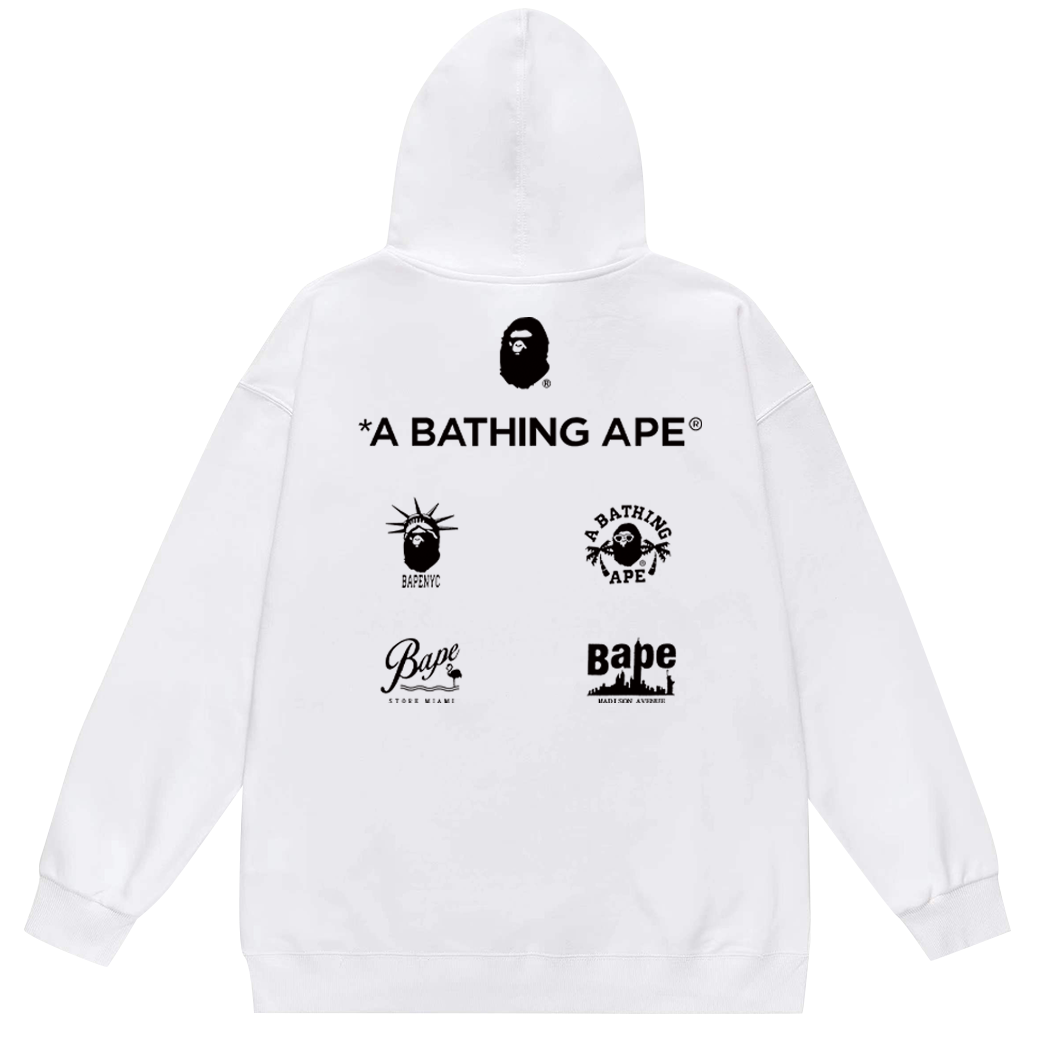 BAPE Classic Art Graphic Hoodie