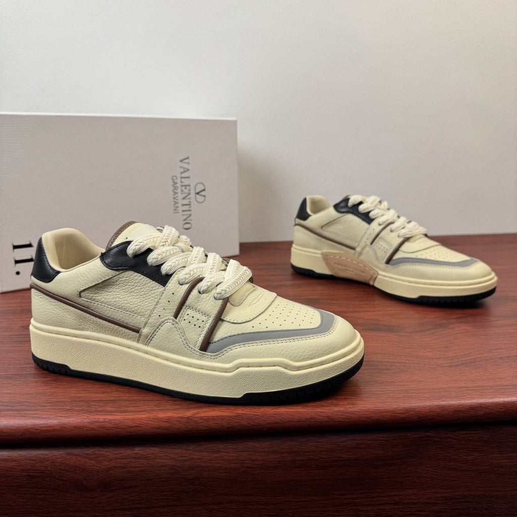 Valentino Men's Color-Block Low-Top Sneakers