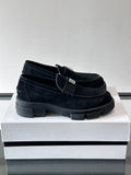 Givenchy Men's Suede Lug-Sole Loafers